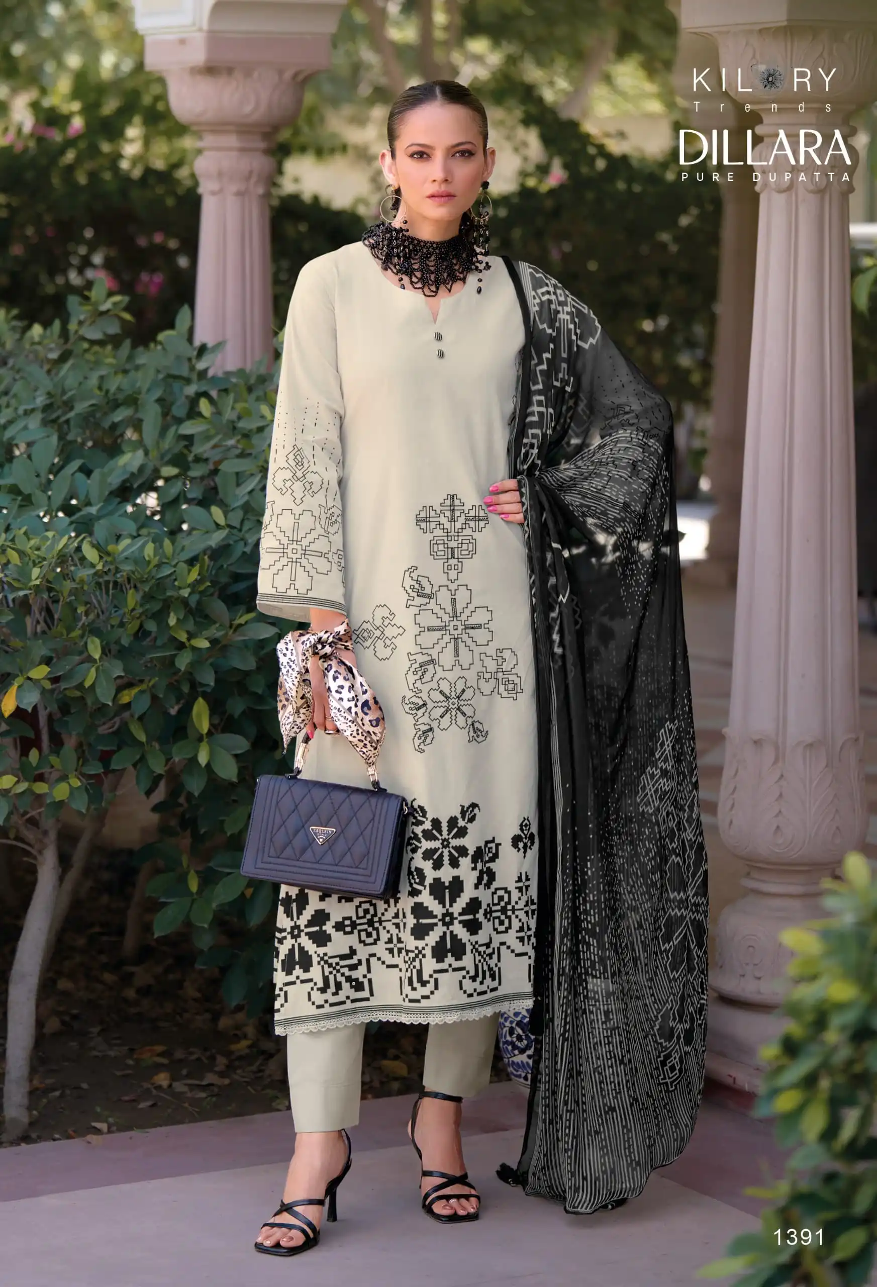 Kilory Dillara Lawn Cotton Pakistani Suit Wholesale Collection