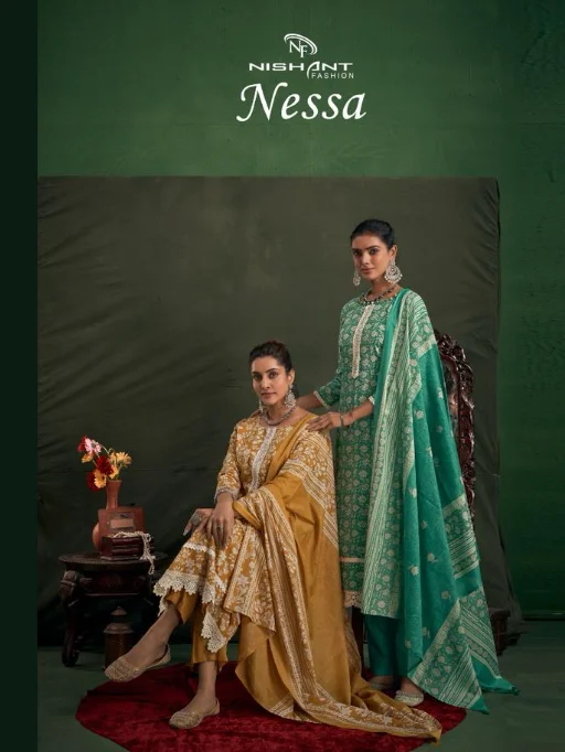 Siyoni Designer Nessa Pure Lawn Cotton Salwar Suits Catalog