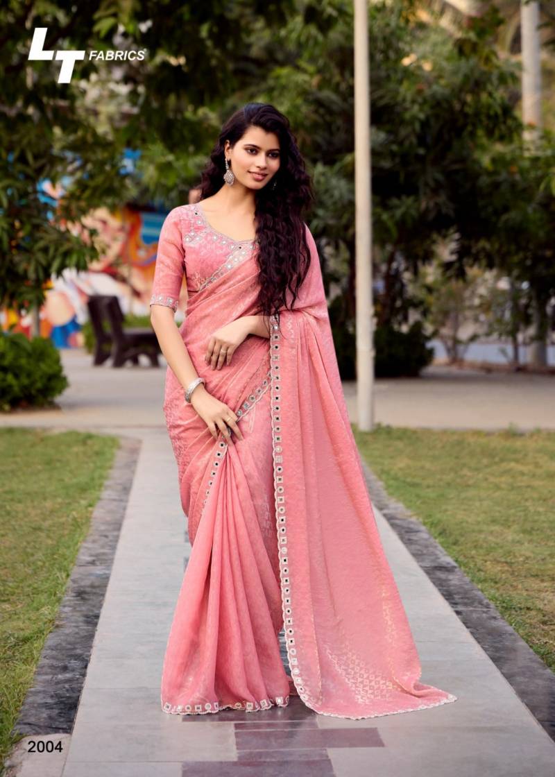 Kashvi Signature Vol 20 Malai Silk With Jacquard Border Saree Catalog - Image 7