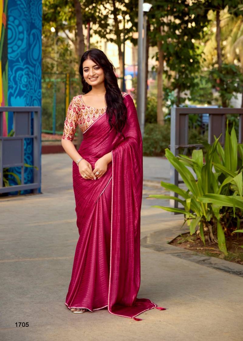 Kashvi Neel Vol 17 Mono Satin With Swarovski Work Saree Catalog