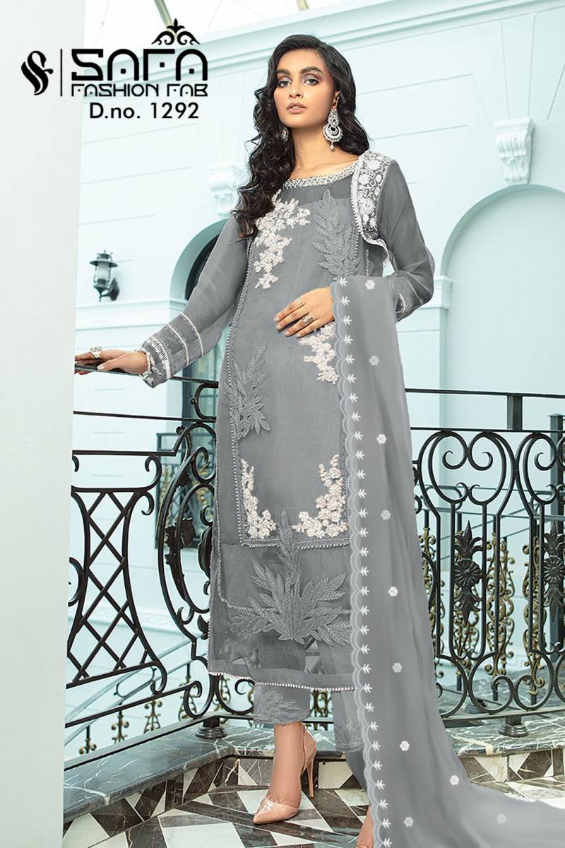 Safa Fashion Fab 1292 Colours Ready Made Pakistani Suit Catalog - Image 2