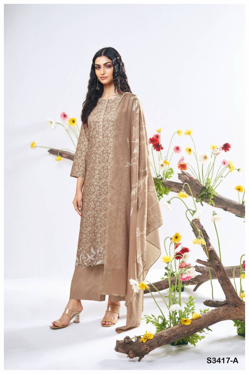 Ganga Bhavleen Cotton Printed Embroidered Salwar Suit Catalog