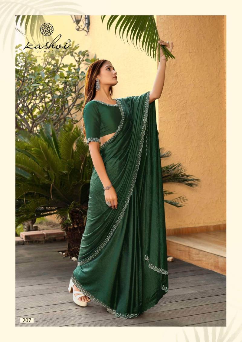 Kashvi Sapphire Vol 2 Soft Silk With Jharkan Work Saree Catalog - Image 2