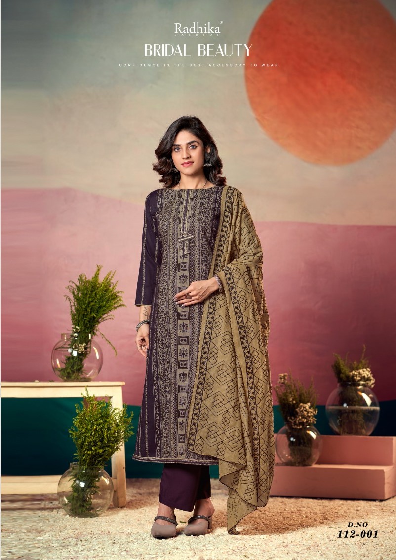 Azara Black Berry-17 Blossom Wholesale Cotton Salwar Kameez