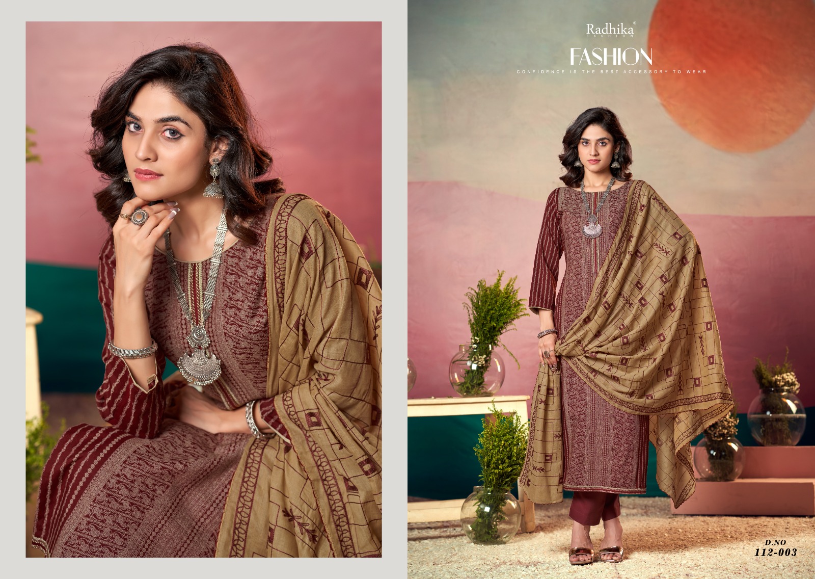 Azara Black Berry-17 Blossom Wholesale Cotton Salwar Kameez - Image 6