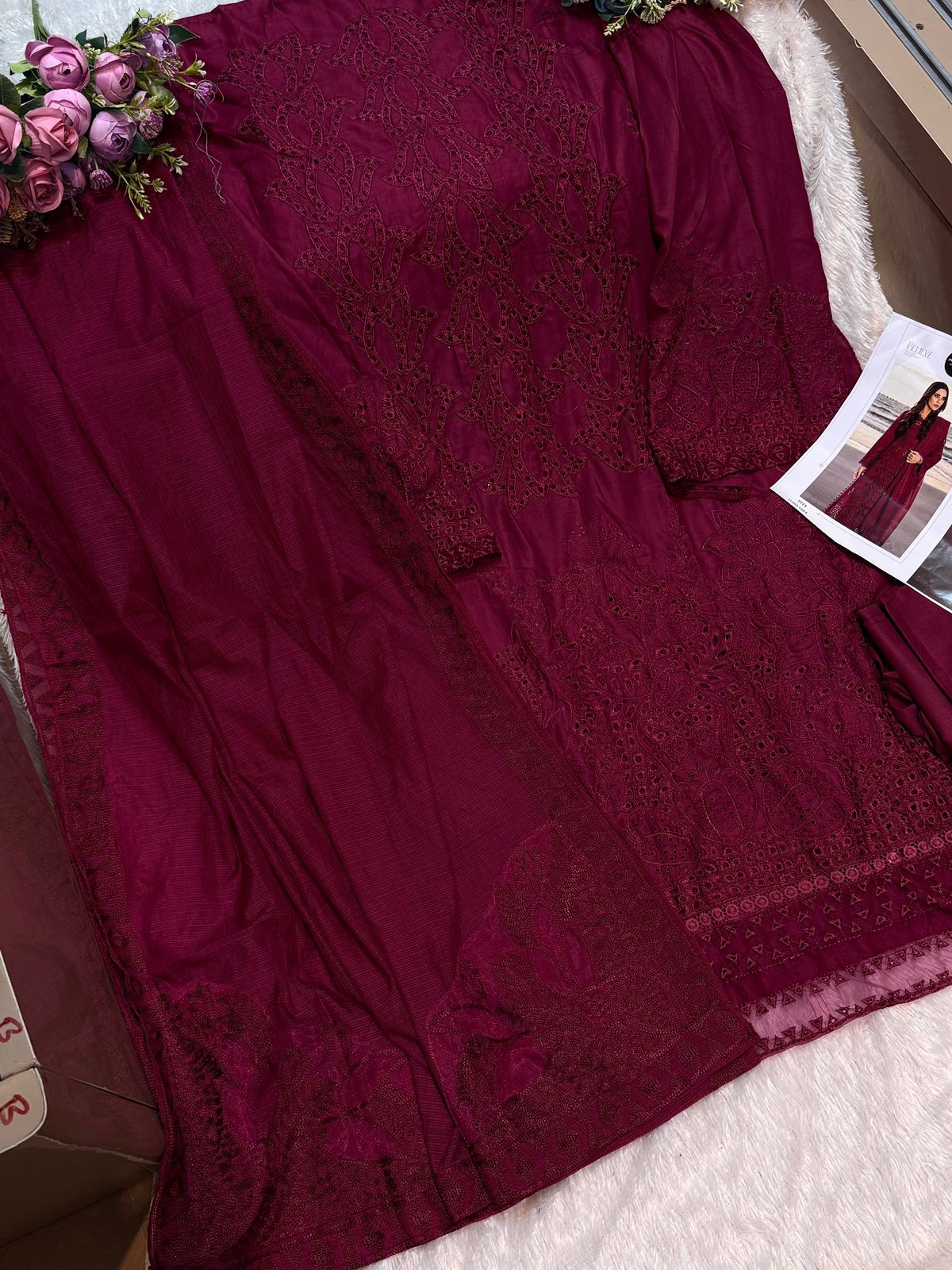 Mehboob BelieveVol-10 Wholesale Rayon Pakistani Suit Collection - Image 4