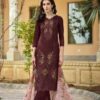 Belliza Zarqash Vol 5 Jam Embroidered Dress Material Collection