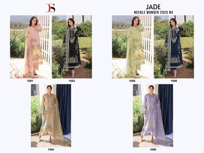 Deepsy Jade Needle Wonder Wholesale Nx Cotton Pakistani Suits Collection - Image 7