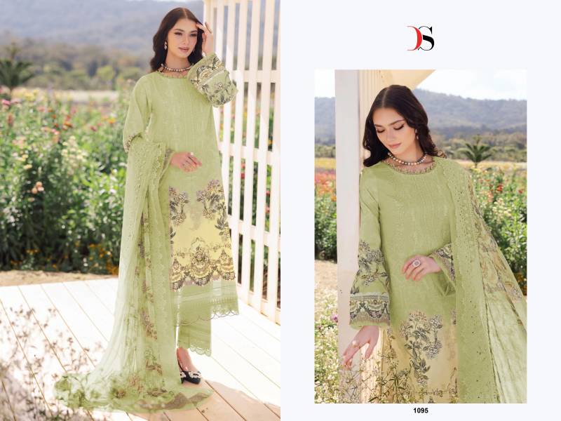 Deepsy Jade Needle Wonder Wholesale Nx Cotton Pakistani Suits Collection - Image 3