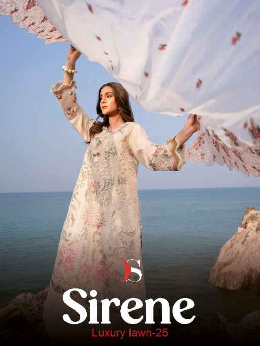 Deepsy Suit Sirene Luxury 25 Wholesale Cotton Pakistani Suit Collection 