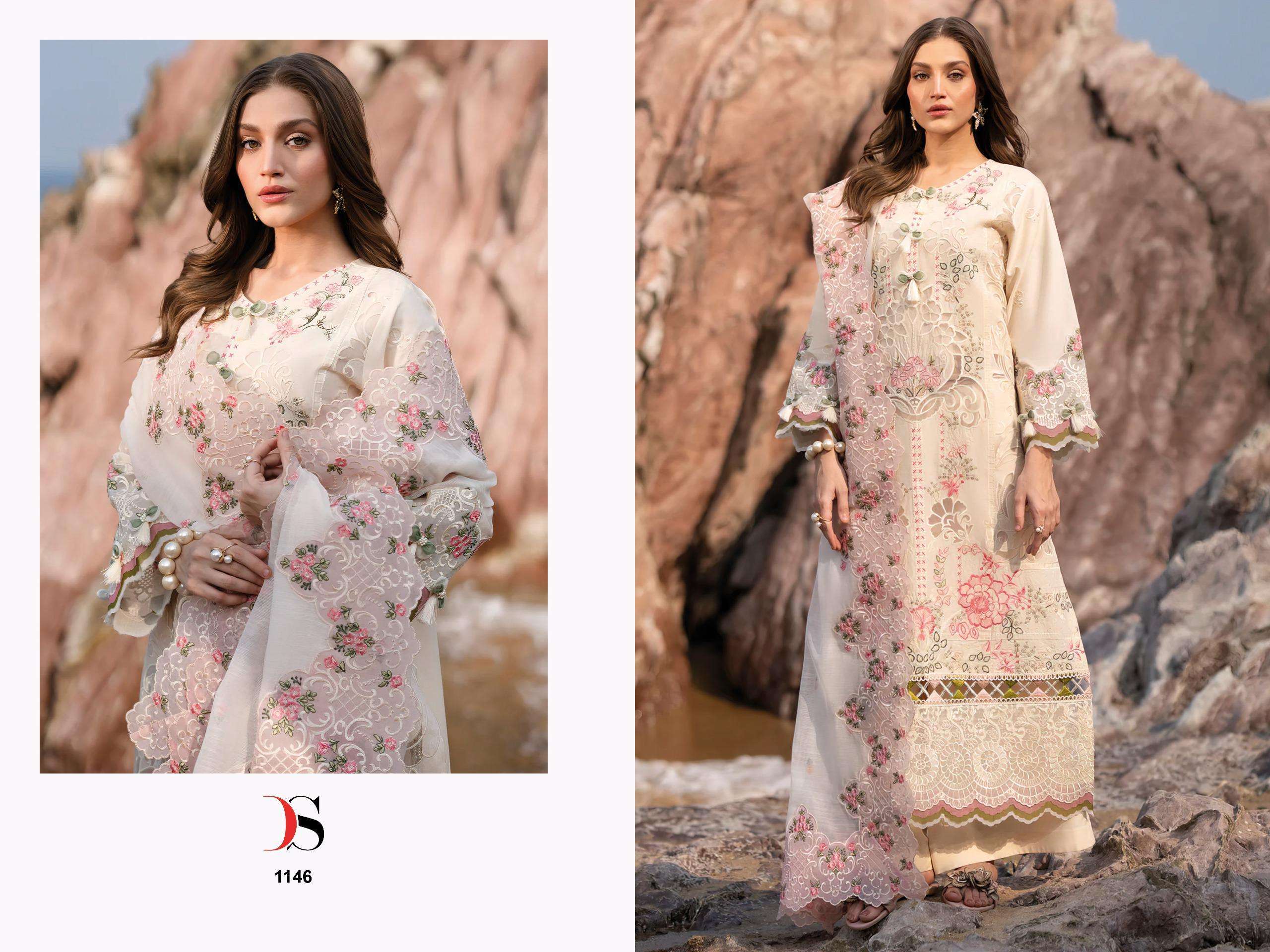 Deepsy Suit Sirene Luxury 25 Wholesale Cotton Pakistani Suit Collection - Image 10