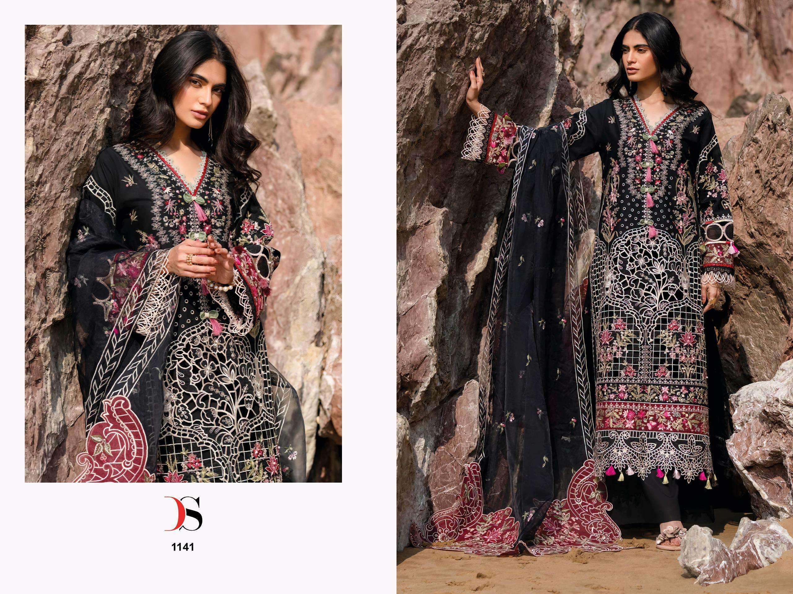Deepsy Suit Sirene Luxury 25 Wholesale Cotton Pakistani Suit Collection - Image 12