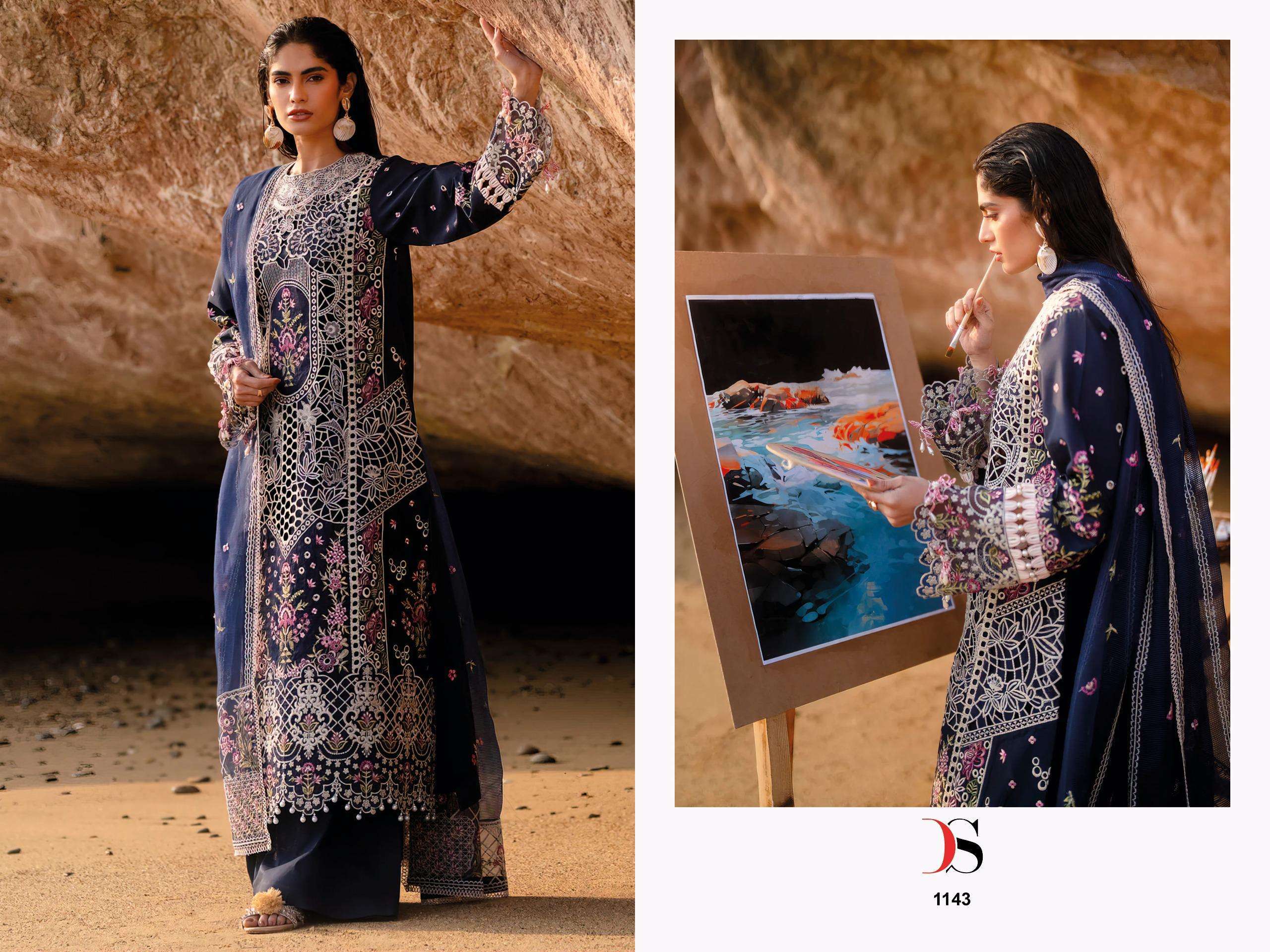 Deepsy Suit Sirene Luxury 25 Wholesale Cotton Pakistani Suit Collection - Image 4