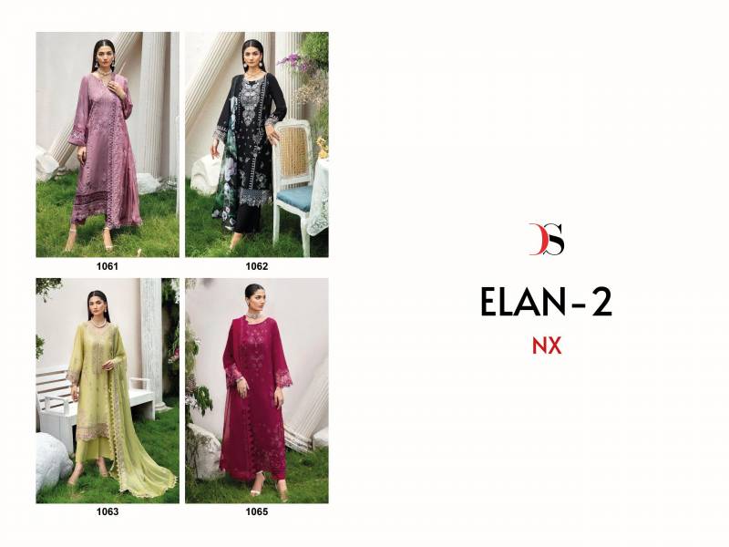 Deepsy Suits Elan 2 Nx Style Wholesale Cotton Pakistani Suit - Image 5