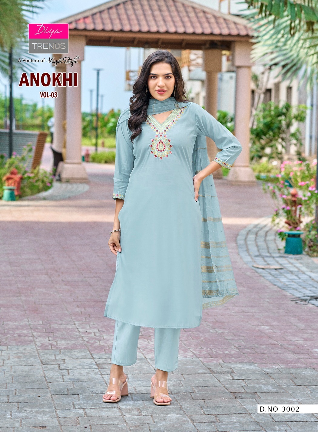 Diya Trends Anokhi Vol.3 Wholesale Kurti with Bottom Dupatta - Image 3