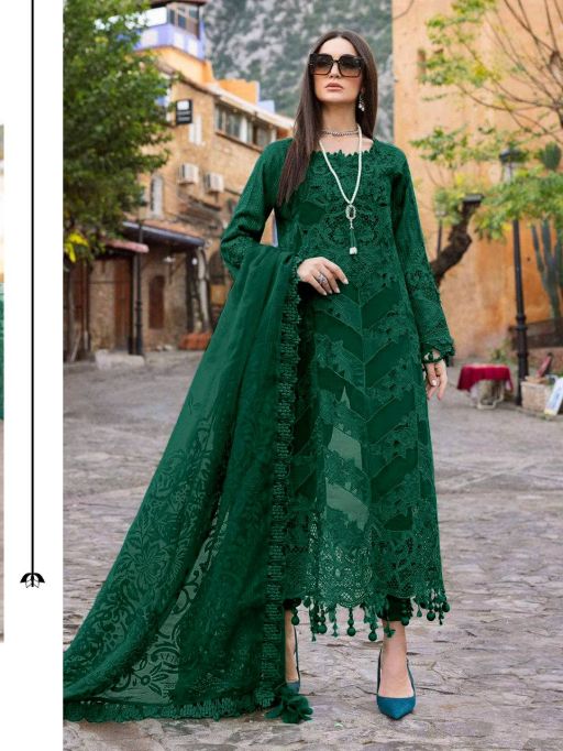 Florent D No 1046 Wholesale Cotton Embroidered Pakistani Suit Catalog