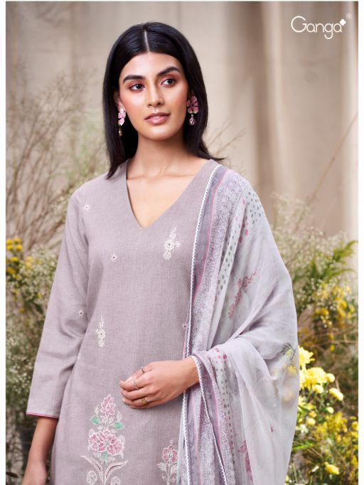 Ganga Aiveen 3545 Wholesale Cotton Printed Salwar Suit Collection