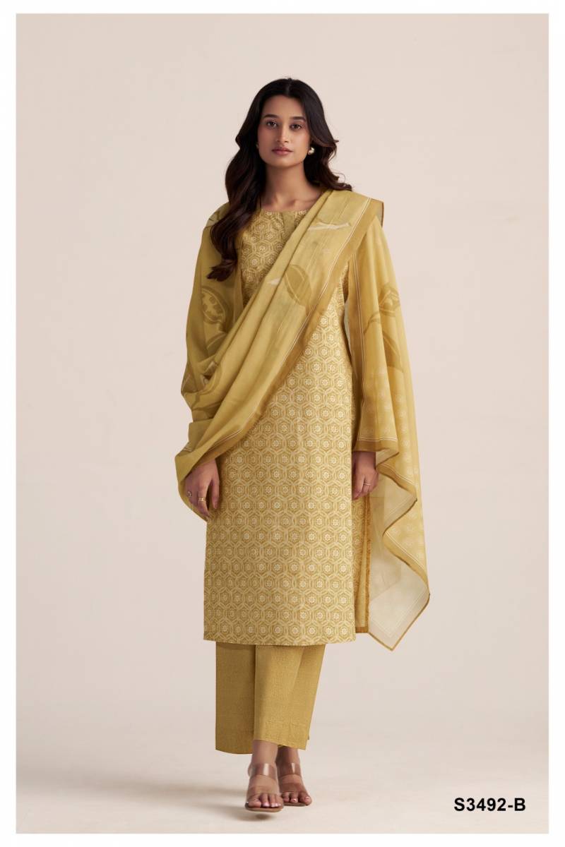 Ganga Lennon Cotton Printed Fancy Salwar Suit Collection