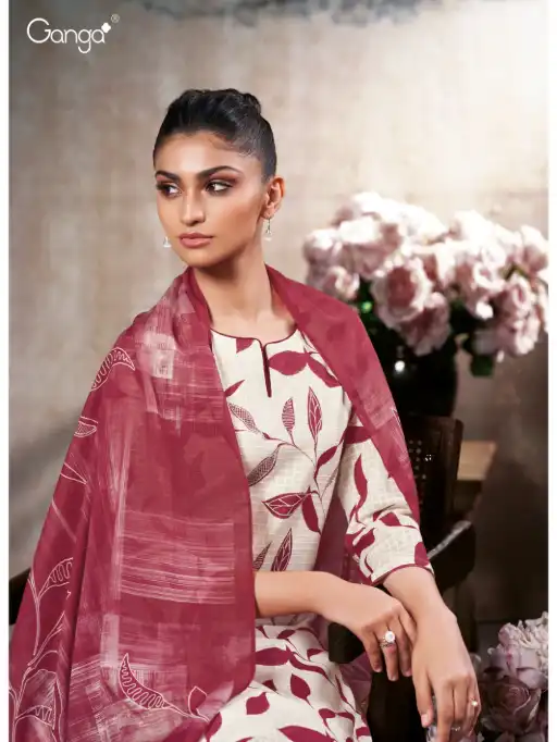 Ganga Nataly 3499 Wholesale Premium Cotton Salwar Suit Catalog