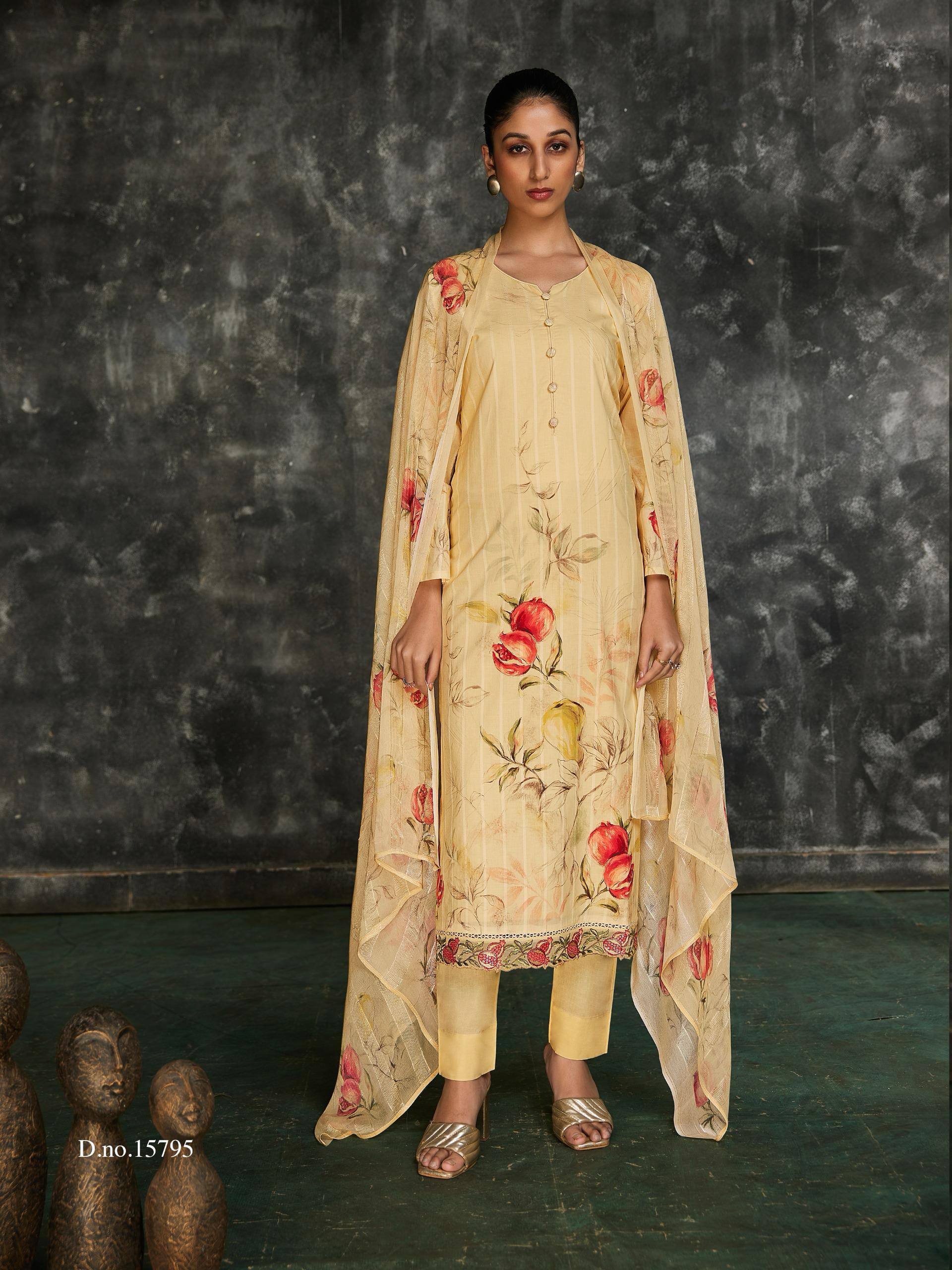 IBIZA Magic Wholesale Jacquard Salwar Kameez Collection - Image 3