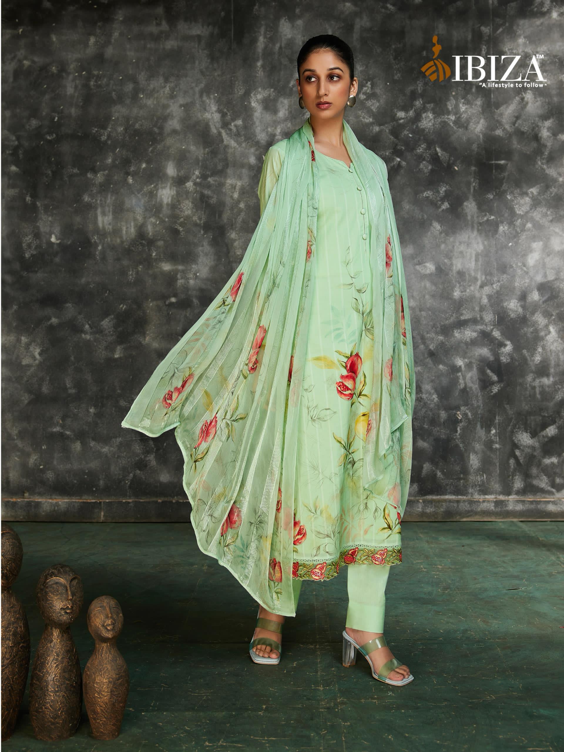 IBIZA Magic Wholesale Jacquard Salwar Kameez Collection - Image 4