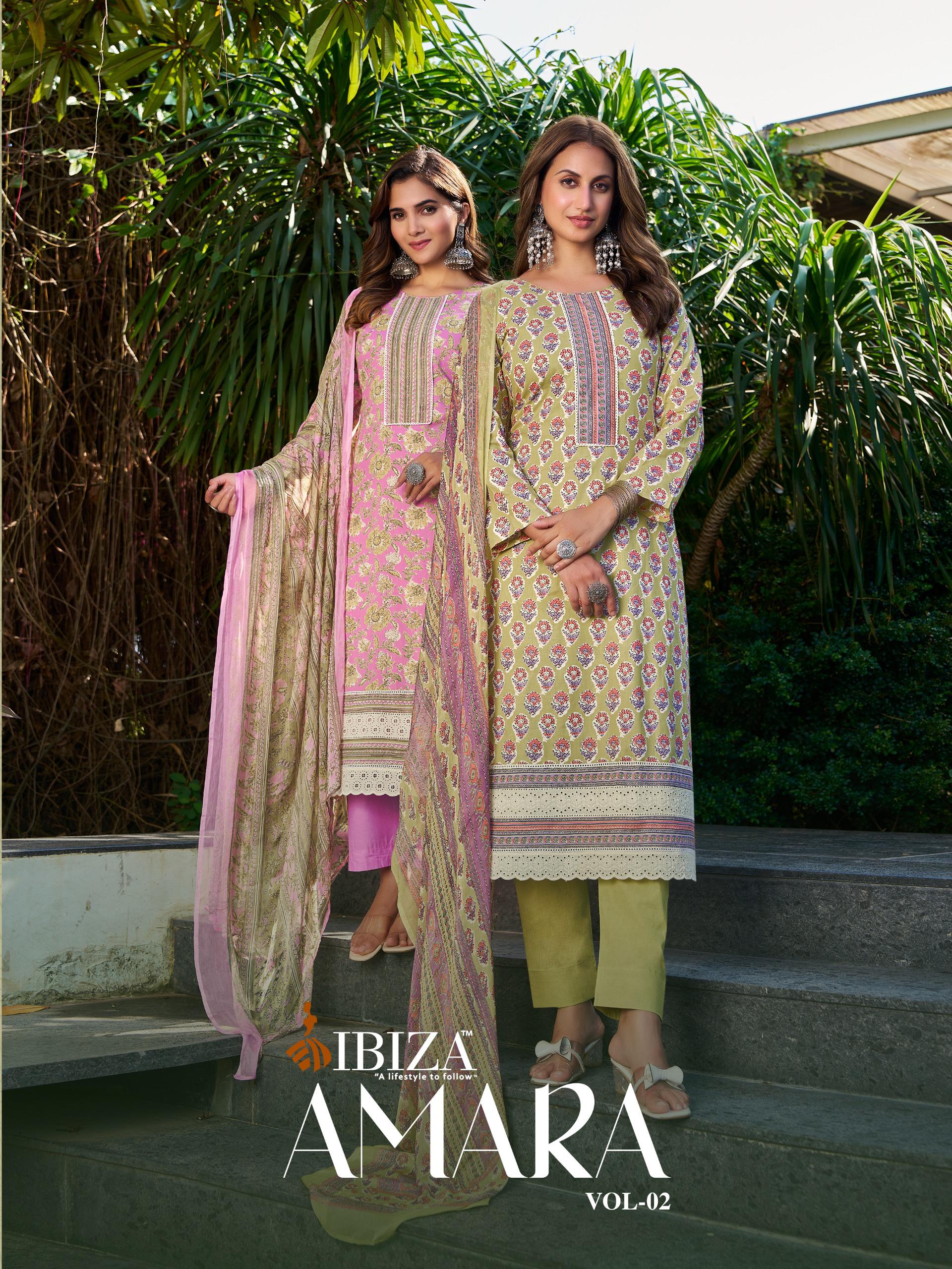 Ibiza Amara Vol-2 Wholesale Cotton Salwar Suit Collection