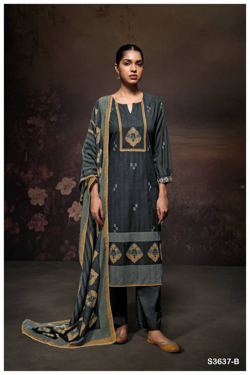 Ibiza Arizona Pure Muslin Jacquard Salwar Kameez Wholesale Collection - Image 2