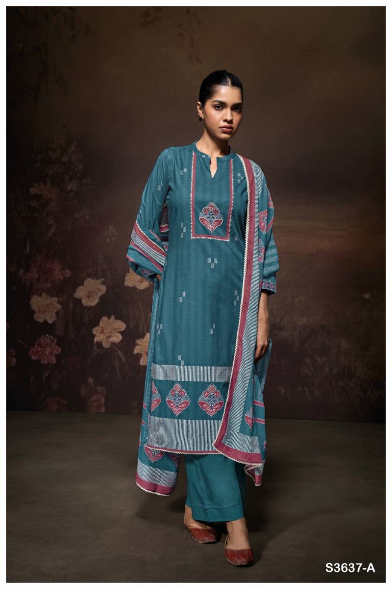 Ibiza Arizona Pure Muslin Jacquard Salwar Kameez Wholesale Collection - Image 3