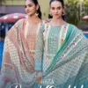 Ibiza Royal Orchid Wholesale Cotton Salwar Suits with Bottom Dupatta Catalog
