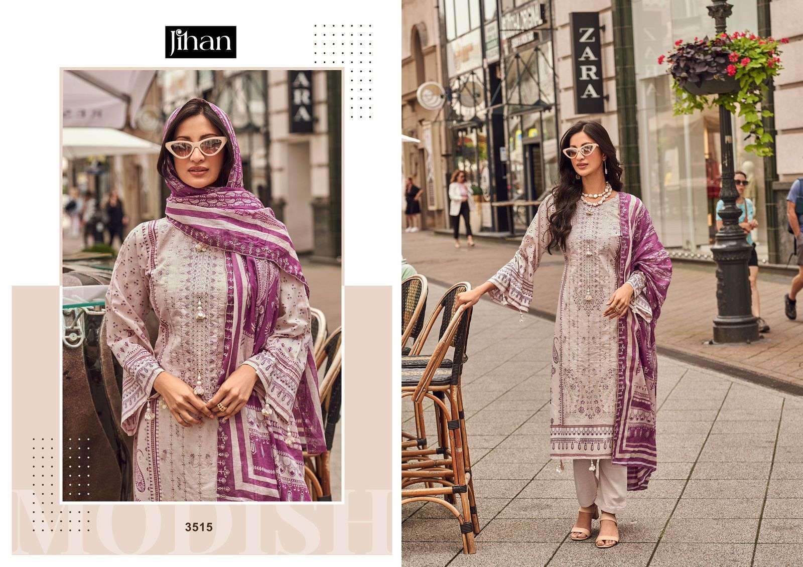 Jihan Bin Saeed Vol 14 Wholesale Readymade Pakistani Suit Catalog - Image 7
