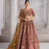 Vardan Mocha-Colored Aari Embroidered Banarasi Wedding Lehenga #VardanEthnic #WeddingLehenga #BanarasiSaree #AariEmbroidery #BridalWear #TraditionalElegance #BridalLehenga #LuxuryBridalWear #IndianFashion #BridalLook #IndianWedding #DesignerLehenga #LuxuryEthnic #EthnicWear #WeddingCollection #SareeLove #BanarasiLehenga #WeddingSeason #BridalShopping #IndianBridal #DesignerBridalWear