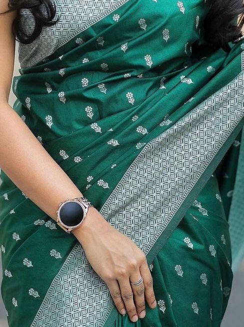 KP-R 229 Soft Lichi Wholesale Silk Sarees Collection - Image 7