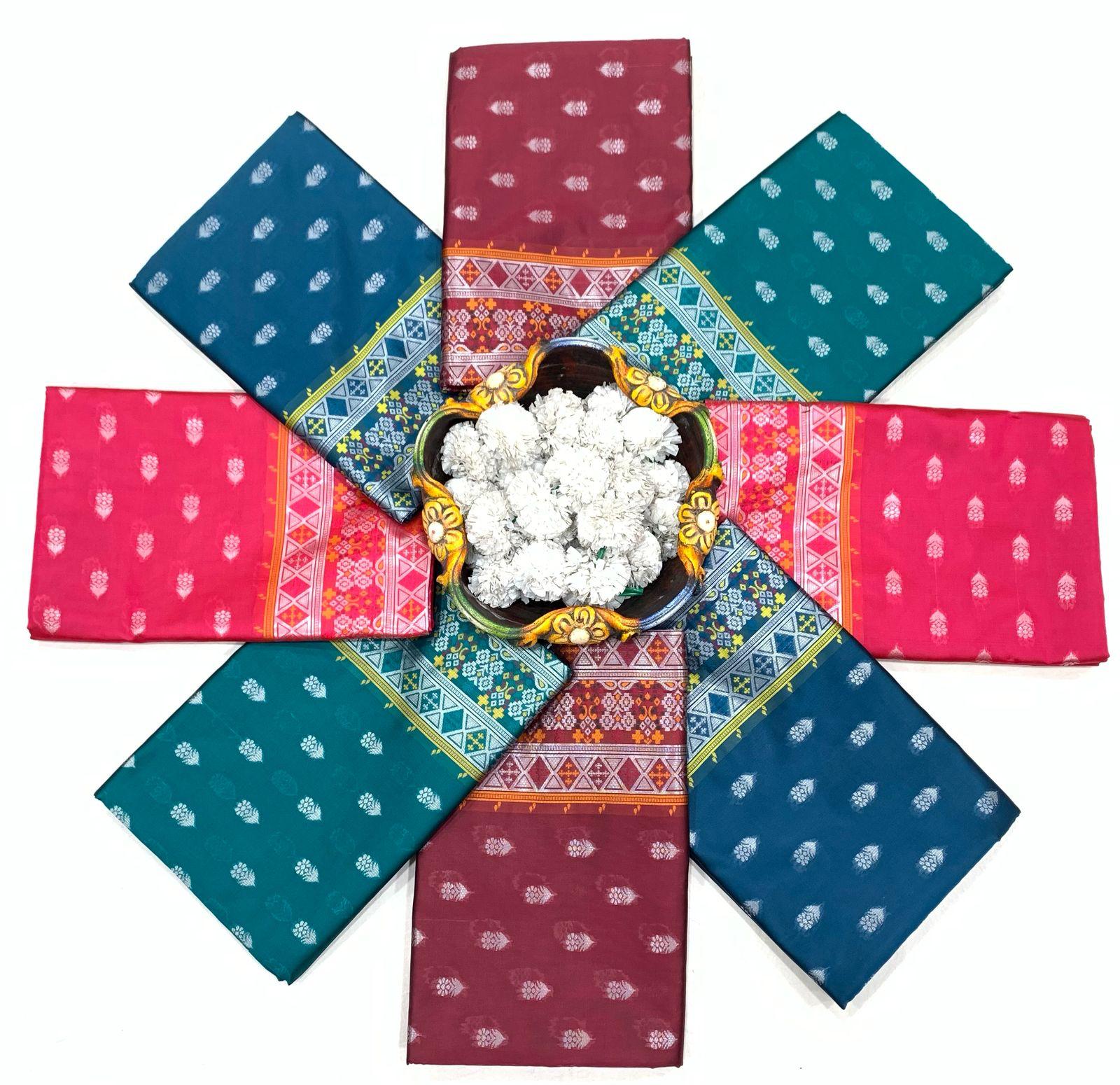 KP-R 229 Soft Lichi Wholesale Silk Sarees Collection - Image 13