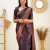 KP-R Creation Design KP-R 136 Wholesale Soft Lichi Silk Saree