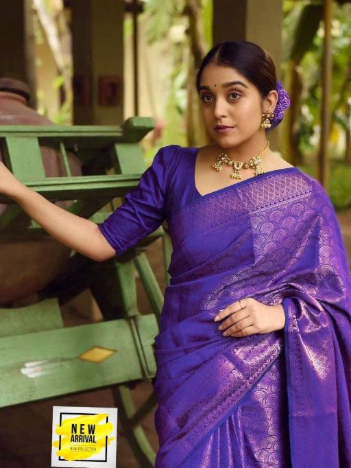 KP-R Creation KP-R 144 Wholesale Soft Lichi Silk Saree Collection