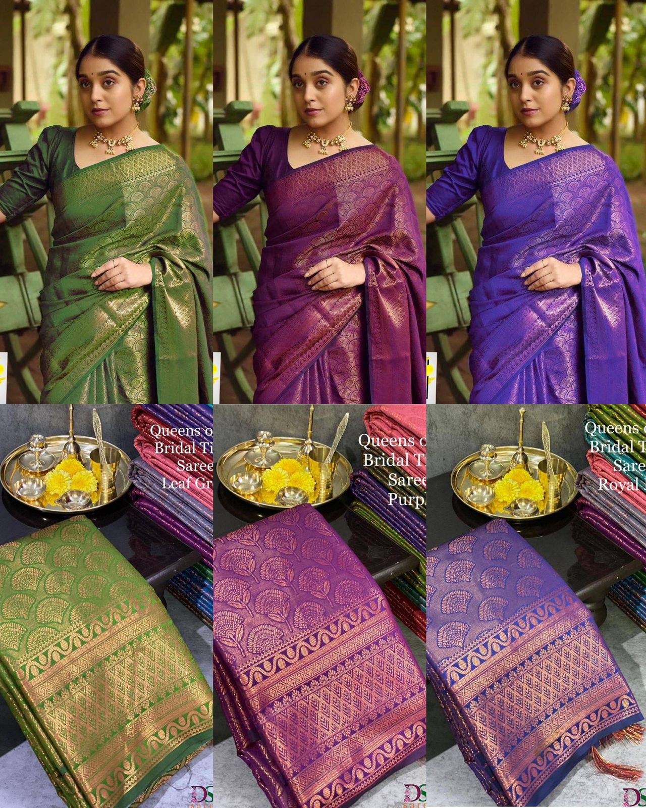 KP-R Creation KP-R 144 Wholesale Soft Lichi Silk Saree Collection - Image 7