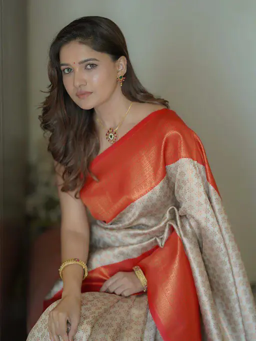 KP-R Creation KP R 220 Soft Lichi Silk Saree Collection - Image 4