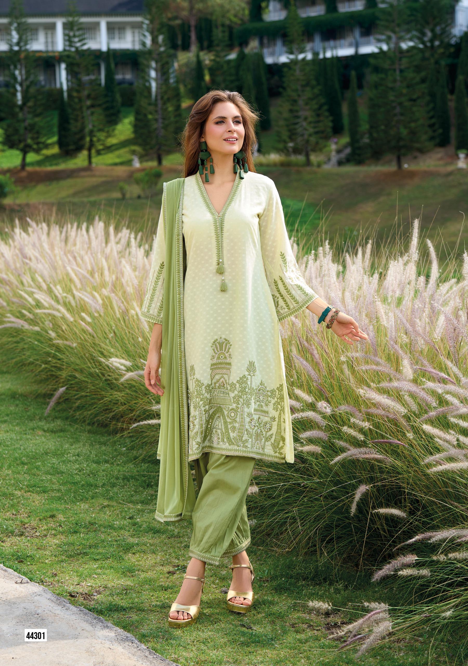 Kailee Fashion Sehra Designer Readymade Cotton Salwar Suit Collection - Image 3