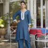 Karissa Aditi Fancy Denim Wholesale Thread Work Co Ord Set Collection