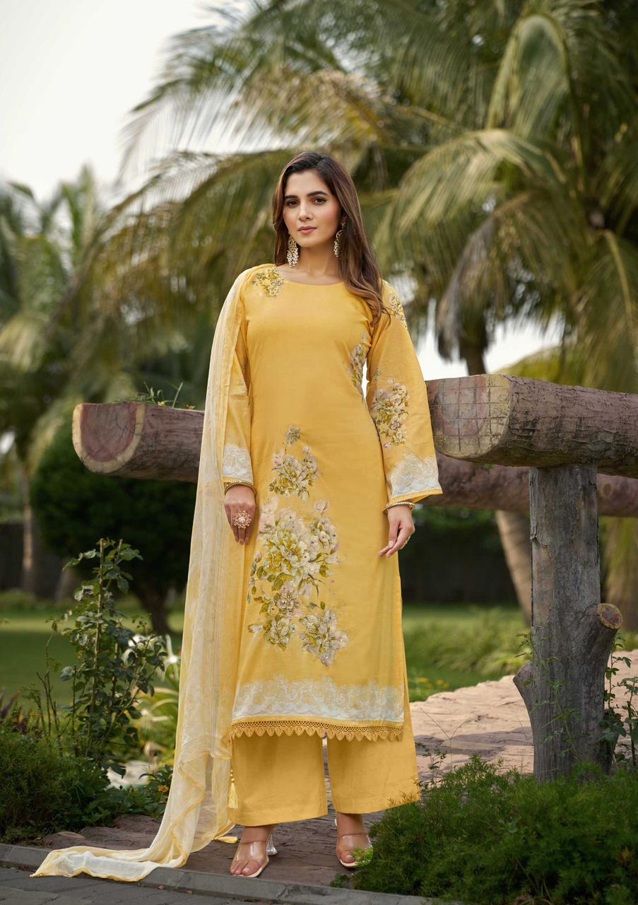 Karva Designer Studio ITRH Wholesale Pure Lawn Cotton Salwar Suit - Image 2