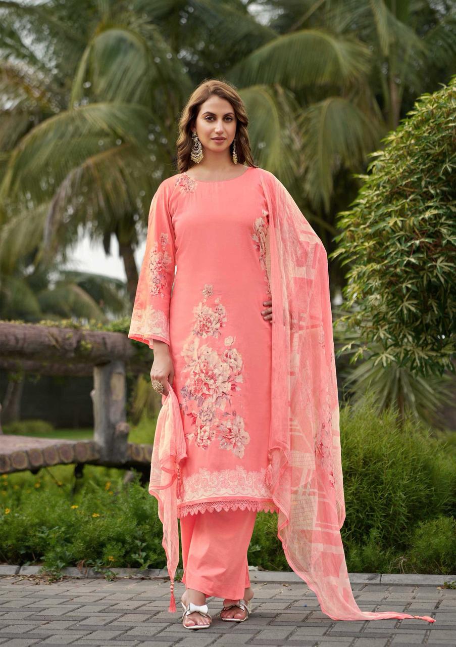 Karva Designer Studio ITRH Wholesale Pure Lawn Cotton Salwar Suit - Image 3