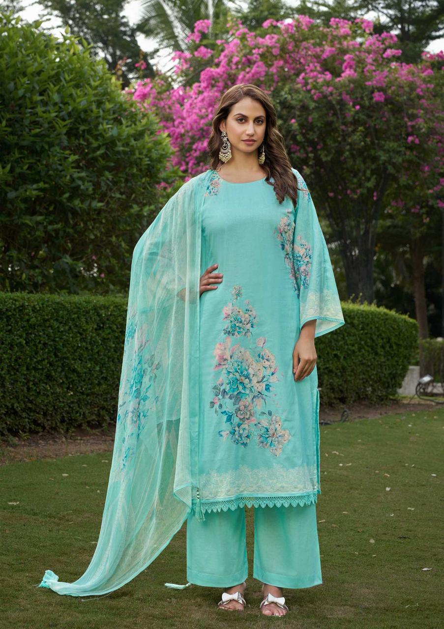 Karva Designer Studio ITRH Wholesale Pure Lawn Cotton Salwar Suit - Image 4