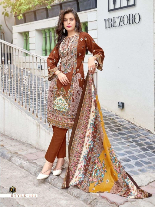 Keval Fab Jazmin Cotton Digital Print Wholesale Salwar Suit Catalog - Image 2