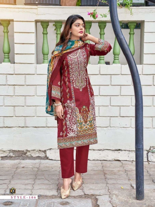 Keval Fab Jazmin Cotton Digital Print Wholesale Salwar Suit Catalog - Image 5