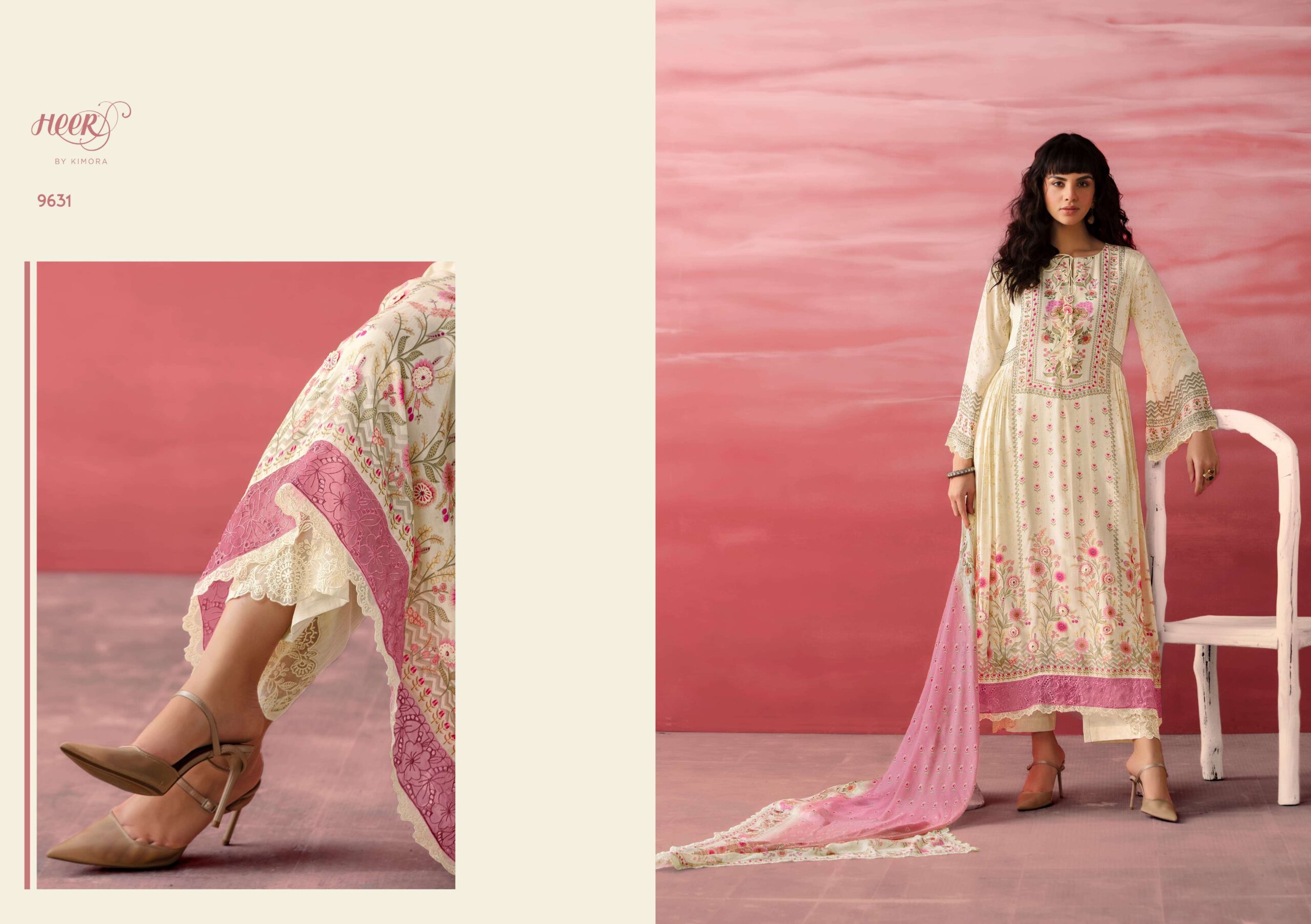Kimora Fashion Jimmy Muslin Heavy Designer Salwar Suit Catalog — Wholesale Salwar Suits, Kimora wholesale from Surat - Gallery Image 7