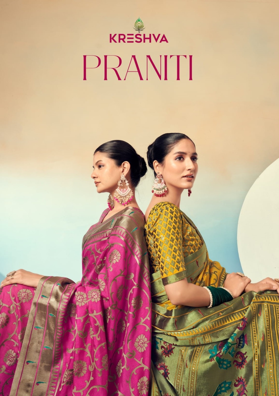 Kreshva Praniti Georgette Wholesale Designer Saree Collection