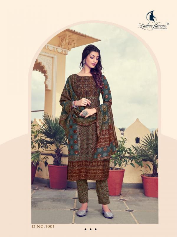 Ladies Flavour Panihari Modal Chanderi Readymade Salwar Suit Catalog