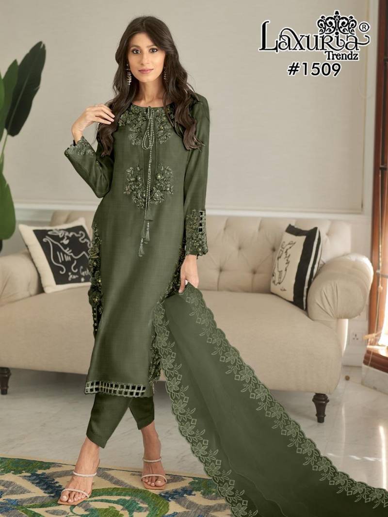 Laxuria Trendz 1509 Fancy Wholesale Tunic Readymade Salwar Suit Collection - Image 4