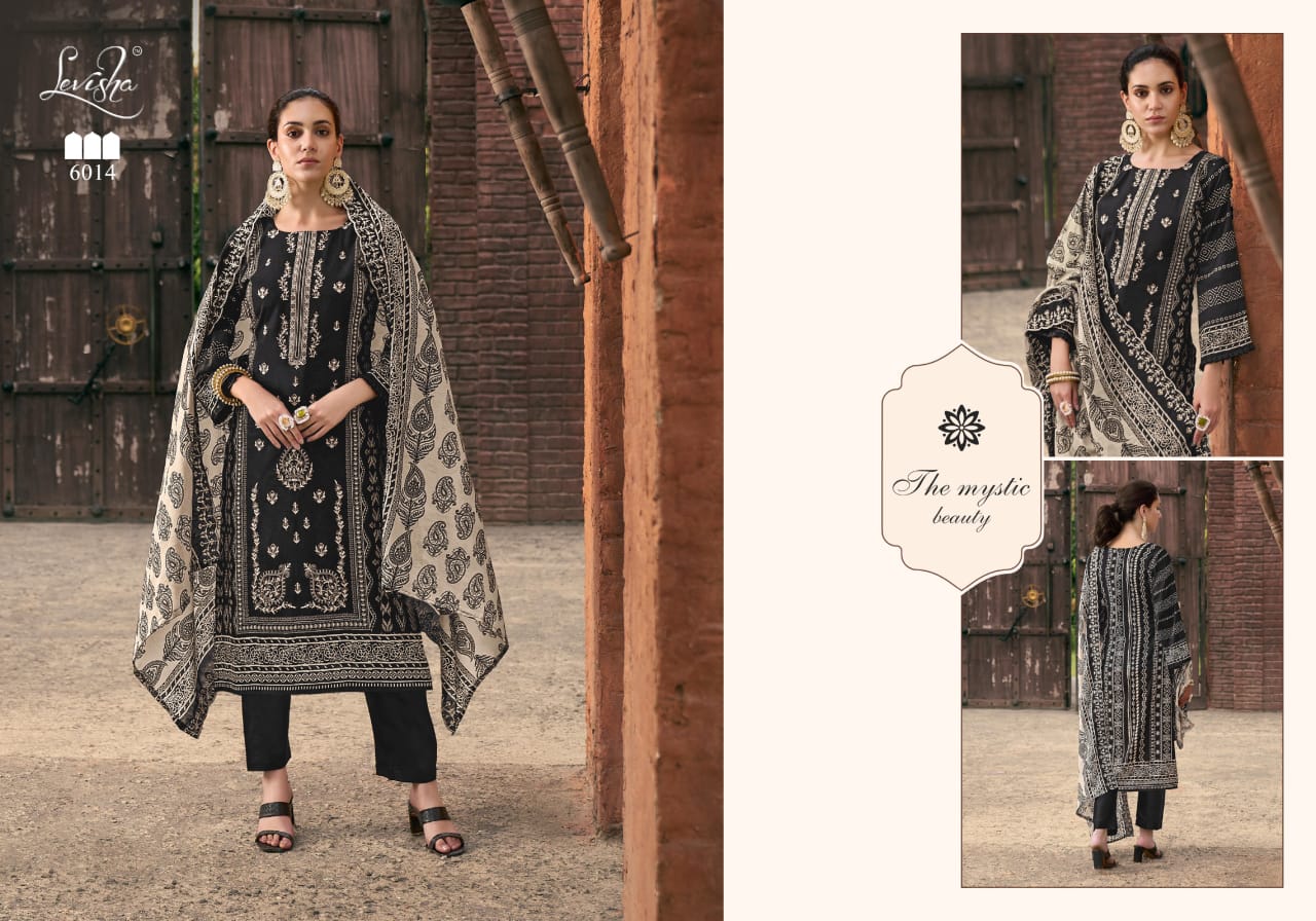 Levisha Madhubala 6 Wholesale Designer Cotton Salwar Kameez - Image 2