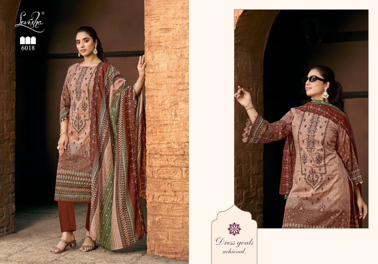 Levisha Madhubala 6 Wholesale Designer Cotton Salwar Kameez - Image 3